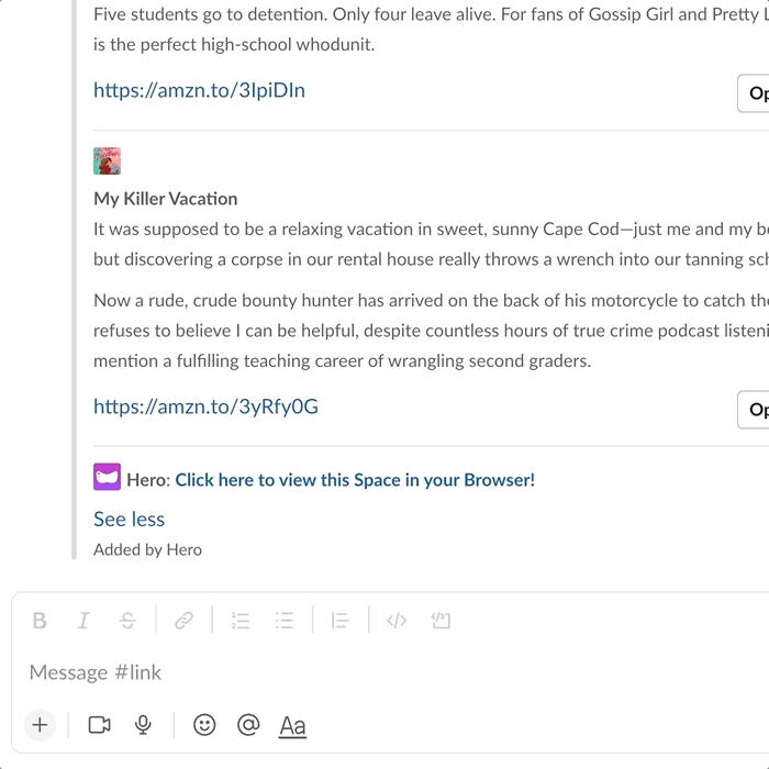 How to Hyperlink in Slack
